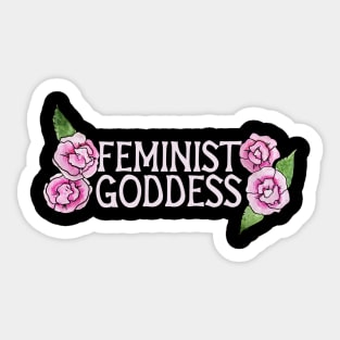 Feminist Goddess Sticker